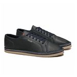 linha sapatênis sapatilha sneaker chazz couro napa marinho