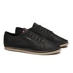linha sapatênis sapatilha sneaker chazz couro napa preto