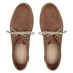 tenis espadrille cacareco chazz couro camurça rato