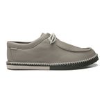 tenis espadrille cacareco chazz couro light gray