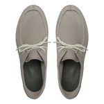 tenis espadrille cacareco chazz couro light gray