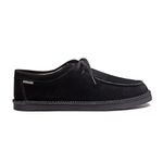 tenis espadrille cacareco chazz preto camurça 