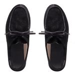 tenis espadrille cacareco chazz preto camurça 