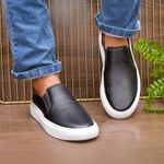 Tênis Slip On Casual Chazz Preto