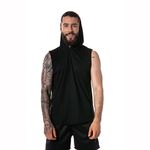 Kit Masculino 3 Regatas com Capuz Oversized Treino Academia 