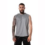 Kit Masculino 3 Regatas com Capuz Oversized Treino Academia 