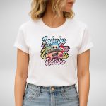 Camiseta Básica Feminina Branca - Labubu