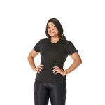 Kit 3 Camisetas Básicas Feminina Preto