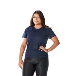 Camiseta Básica Feminina Azul Marinho 
