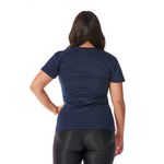 Camiseta Básica Feminina Azul Marinho 
