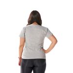 Camiseta Básica Feminina Cinza