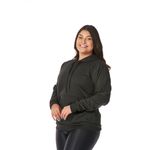 Moletom Canguru Feminino Preto com Capuz 