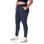 Calça Moletom Feminina Azul Marinho 