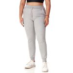 Calça Moletom Feminina Cinza 
