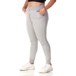 Calça Moletom Feminina Cinza 