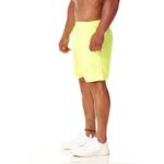 Bermuda Tactel Masculina Amarelo Com Cordão 