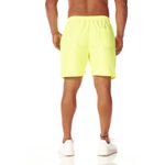 Bermuda Tactel Masculina Amarelo Com Cordão 
