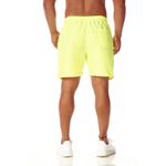 Bermuda Tactel Masculina Amarelo Com Cordão 
