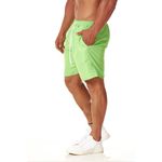Bermuda Tactel Masculina Verde Com Cordão 