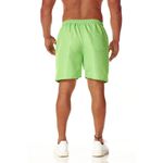 Bermuda Tactel Masculina Verde Com Cordão 