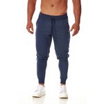 Calça Masculina Moletom Azul Marinho 