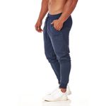 Calça Masculina Moletom Azul Marinho 