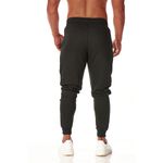 Calça Masculina Moletom Preto Básico 