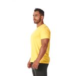 Camiseta Básica Masculina Amarela