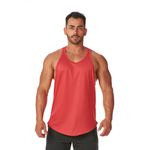 Regata Masculina Esportiva Tradicional Vermelha
