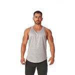 Regata Masculina Esportiva Tradicional Cinza