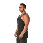 Regata Masculina Esportiva Tradicional Preta
