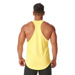 Regata Masculina Amarela Esportiva Tradicional 