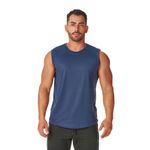 Regata Masculina Machão Tradicional Azul Marinho