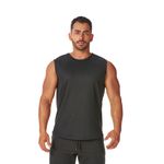 Regata Masculina Machão Tradicional Preta