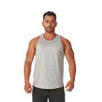 Regata Masculina Tradicional Academia Cinza Copia