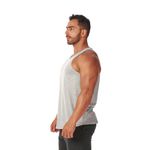Regata Masculina Tradicional Academia Cinza Copia
