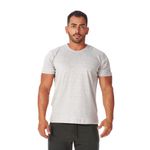 Camiseta Básica Masculina Cinza