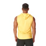 Regata Masculina Amarela Capuz Oversized Longline Academia 