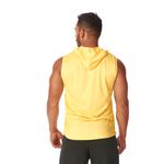 Regata Masculina Amarela Capuz Oversized Longline Academia 