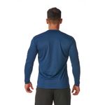 Camiseta Manga Longa Básica Masculina Azul Marinho 