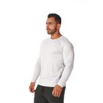 Camiseta Manga Longa Básica Masculina Branca