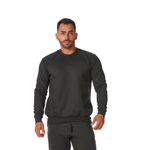 Moletom Masculino Gola Careca Preto