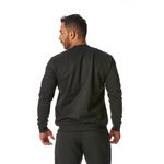 Moletom Masculino Gola Careca Preto