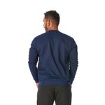 Moletom Masculino Gola Careca Azul Marinho