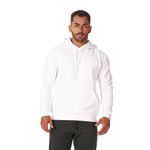 Moletom Canguru Masculino Com Capuz Branco 