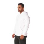 Moletom Canguru Masculino Com Capuz Branco 