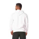 Moletom Canguru Masculino Com Capuz Branco 