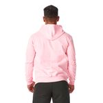 Moletom Masculino Canguru Rosa Bebe com Capuz 