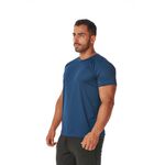 Camiseta Dry Fit Masculina Azul Marinho 