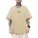 Camiseta Oversized Masculina Estatua Moon Nude